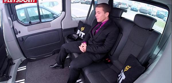  VIP SEX VAULT - Muscular Taxi Driver Drills Horny Russian Thot